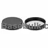 Cap 100 mm smooth black HDPE