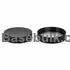 45 mm black smooth plastic cap with induction heat seal liner