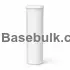 Tube for effervescent tablets L144, white plastic, without cap