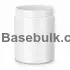 Wide-mouth 750 ml white PET jar with 100 mm neck, without cap