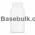 100 ml white PET packer bottle with 38 mm neck, without cap