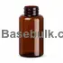 200 ml amber PET packer bottle with 38 mm neck, without cap