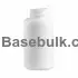 200 ml white PET packer bottle with 38 mm neck, without cap