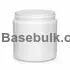 Wide-mouth jar 200 ml white PET with a 70 mm neck without cap